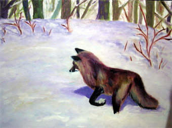 Fox Hunting in Progress by artist DJ Geribo
