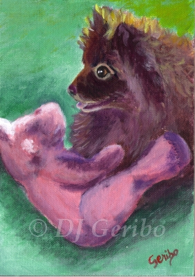 chocolate-pom-pink-teddy-painting-by-artist-dj-geribo.jpg
