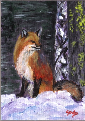 red-fox-in-a-pose-painting-by-artist-dj-geribo.jpg